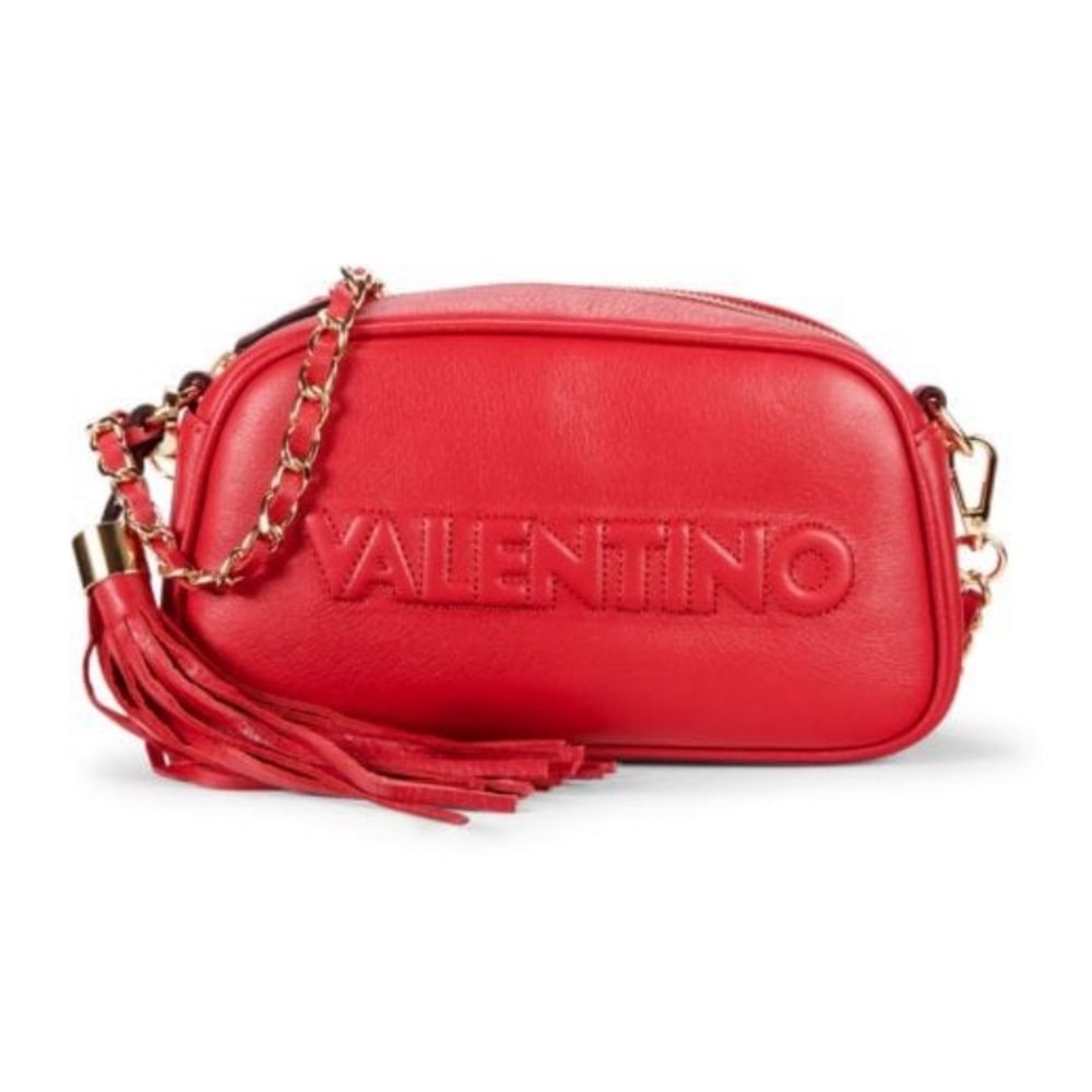 Valentino Bella Leather Camera Bag
